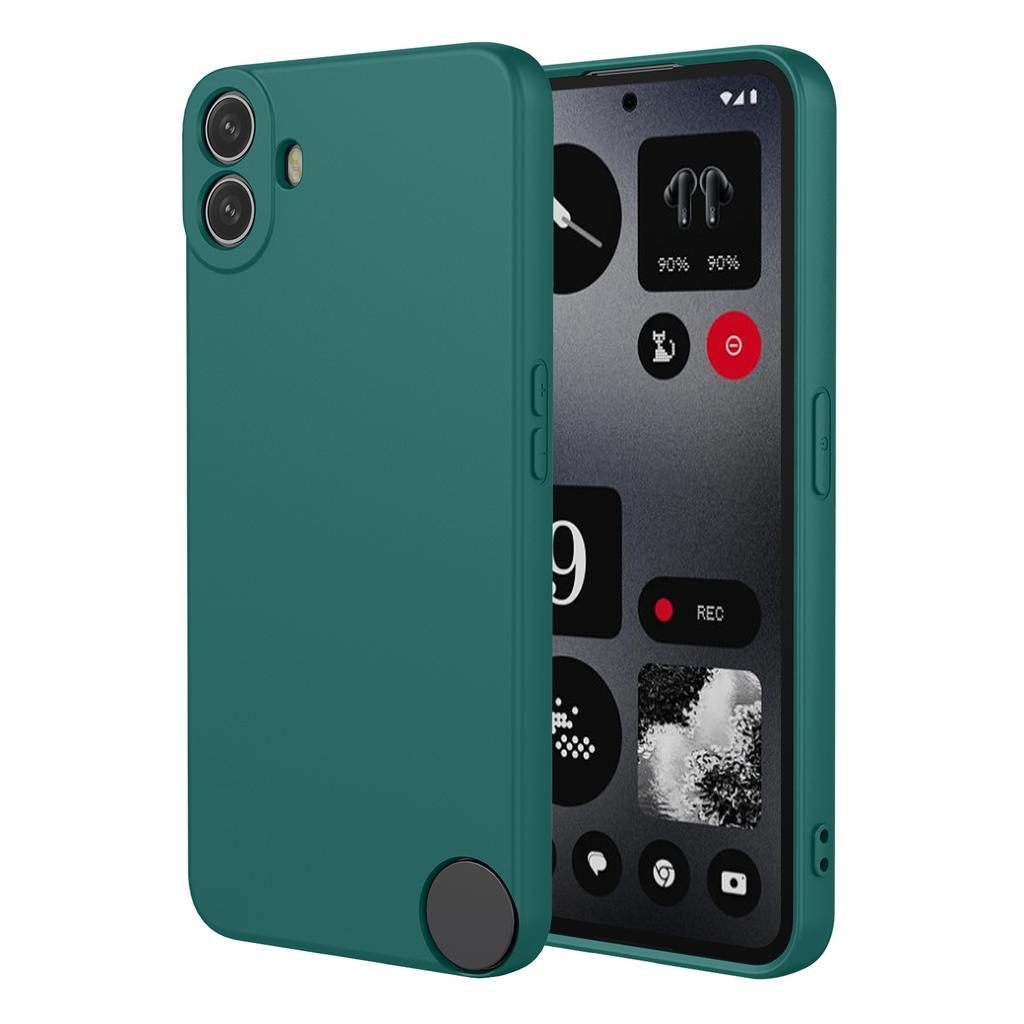 Гибкий чехол из жидкого силикона ТПУ для Nothing CMF Phone 2 Pro Phone 1 NothingPhone 2A Plus Защитная накладка Fundas Coque Capa