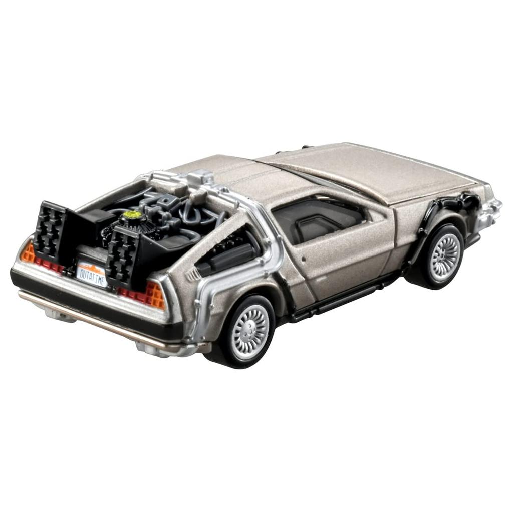 TAKARA TOMY Премиум Безлимитный 07 Назад в будущее Миниатюрная игрушечная машинка для возраста от 6 лет и Соответствует стандарту безопасности игрушек ST Mark "Tomica (Машина времени)""" вверх, В коробке, """