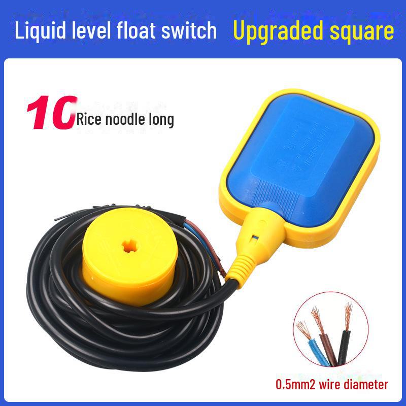 Автоматический поплавковый выключатель для контроля уровня воды в резервуарах и бассейнах