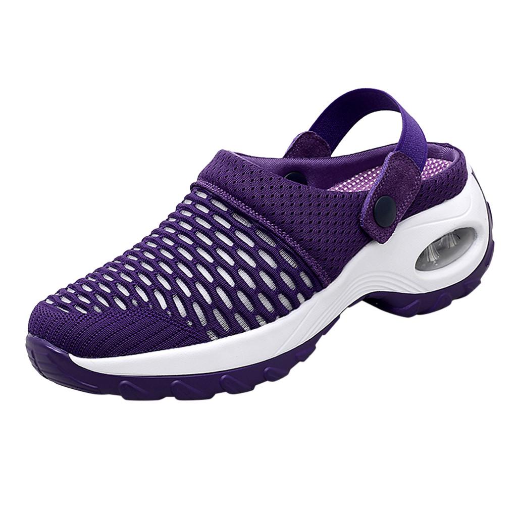 Новые женские комплекты ультралегких сетчатых туфель, повседневные тапочки, сандалии