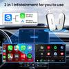 Carlinkit X1CA/X2CA Проводной адаптер CarLife в Беспроводной CarPlay Android Auto, Wi-Fi, Обновление Интеллектуальных Систем Автомобиля для CarLife