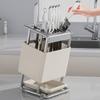 Anti-slip Countertop Knives Holder Stable Chopstick Bucket Cutlery Organizer for Home