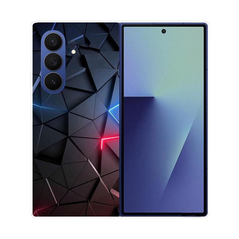 Для Samsung Galaxy Z Fold 7 Fold7 Чехол Роскошный Складной Ударопрочный Защитный Funda для Samsung Galaxy Z Fold 7 Жесткая Задняя Крышка из Поликарбоната