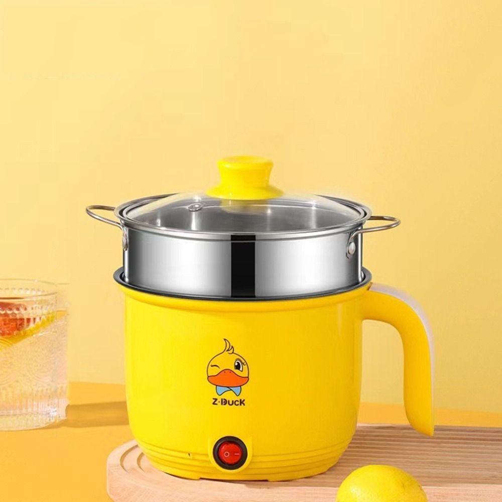 Одно-/двухслойная электрическая плита для студенческого общежития, рисоварка, антипригарный горшок для приготовления пищи