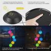 1PC Led Color Changing Solar Wind Chime Light Waterproof Outdoor Windchime Butterfly Hanging Lamp for Garden Decoration