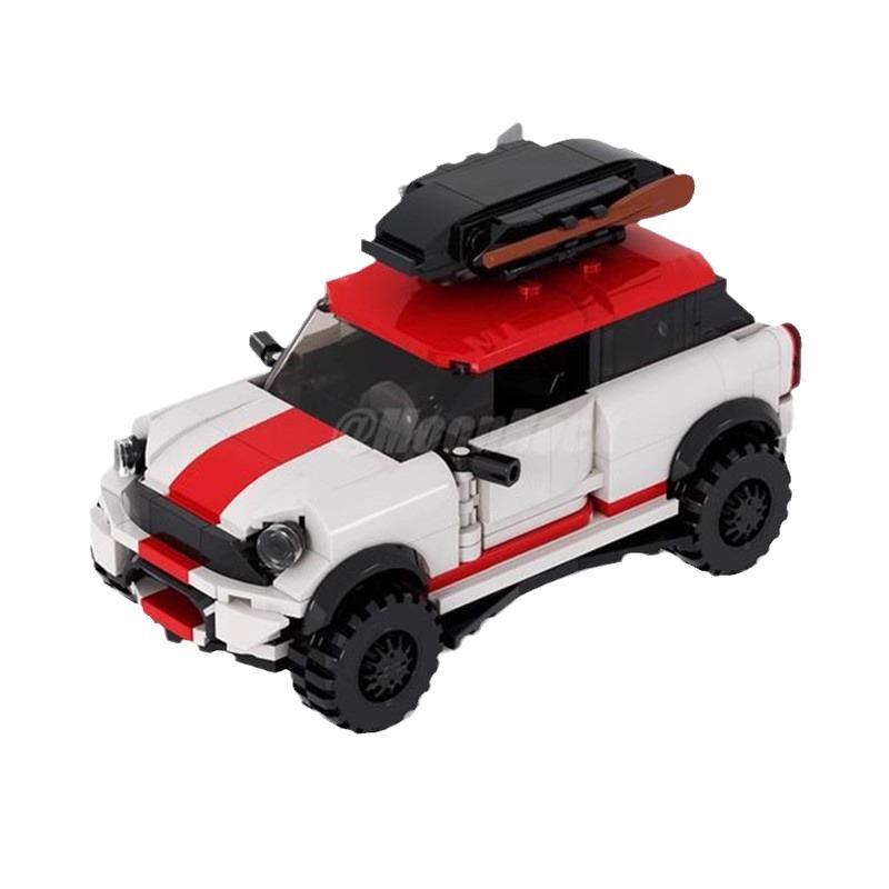 M Building Block Compatible With Lego 131071 Mini Countryman Off-Road Version, Eight-Grid Car Model Puzzle