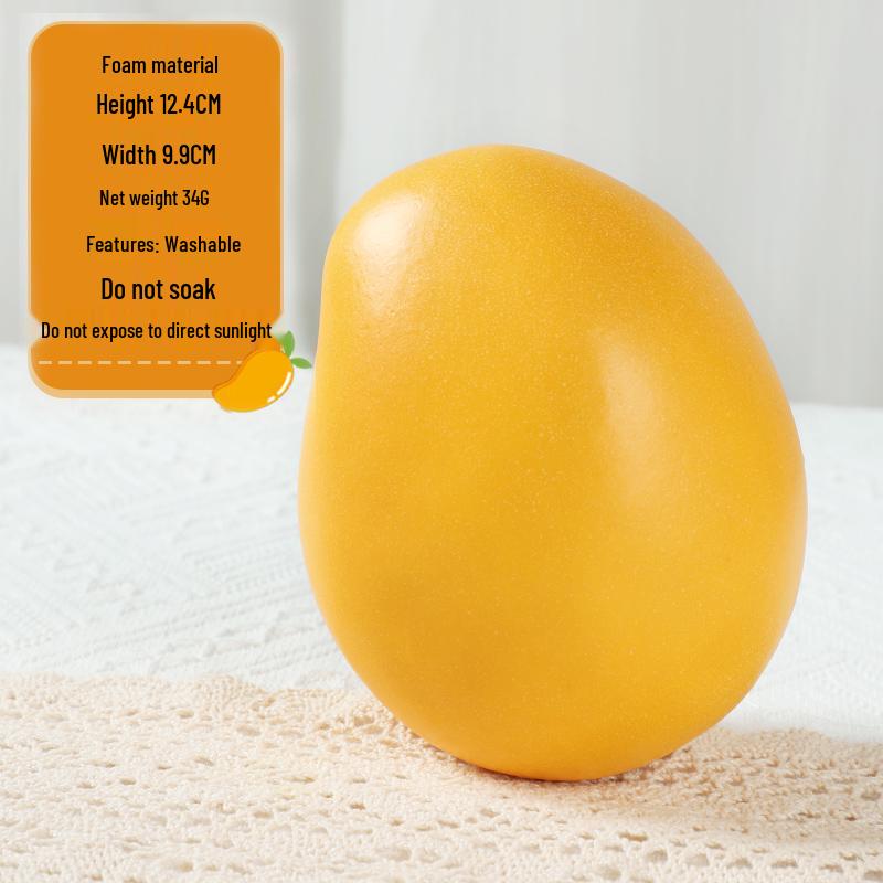 Mango Foam Fruit Model for Photography Prop & Children's Role-Play