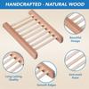 Wooden Soap Box Draining Soap Holder Simple Wooden Soap Holder Handmade Soap Natural Drying Soap Holder Wooden Soap Holder Bracket