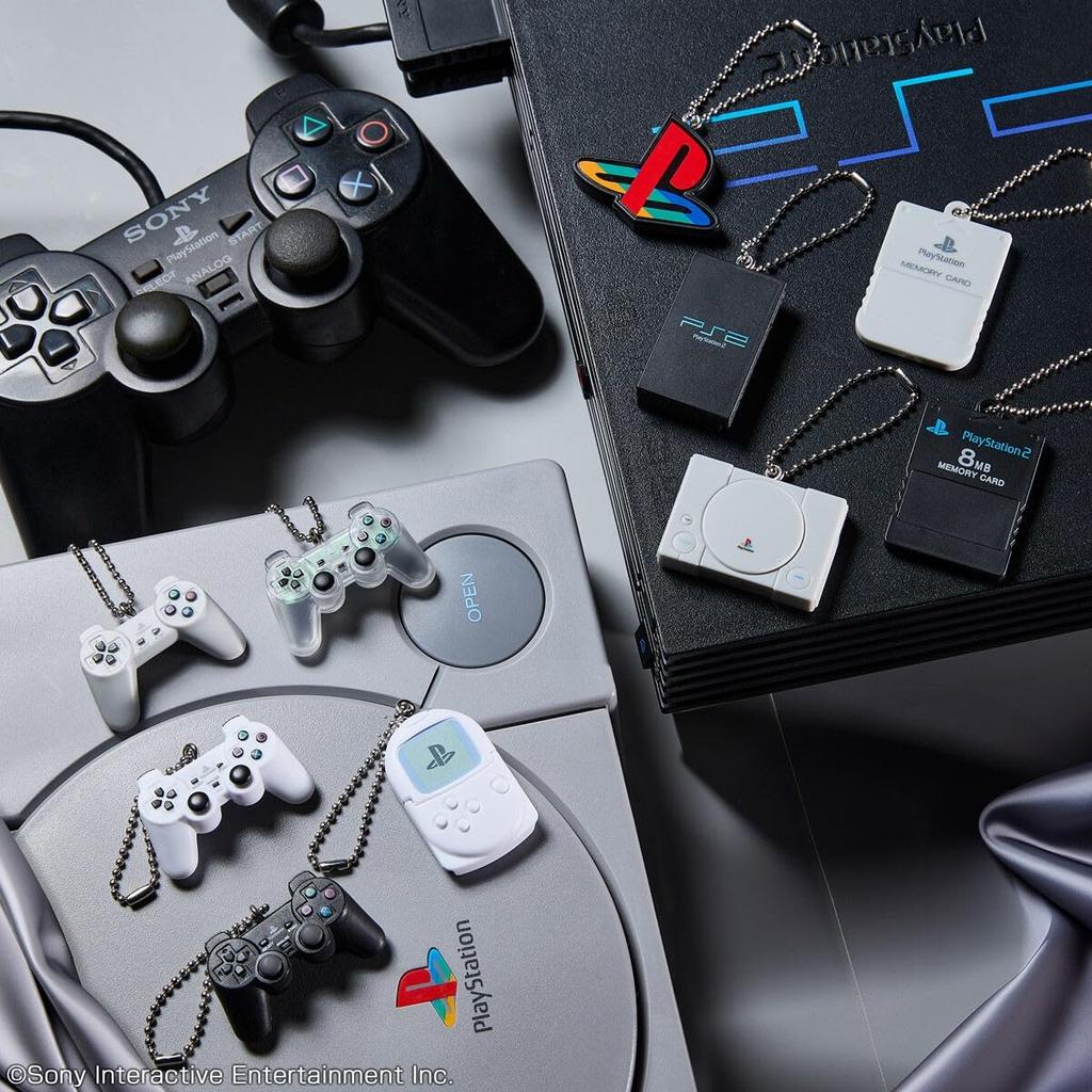 Миниатюрный брелок-печенье PlayStation™ / (Коробка на 10 штук)