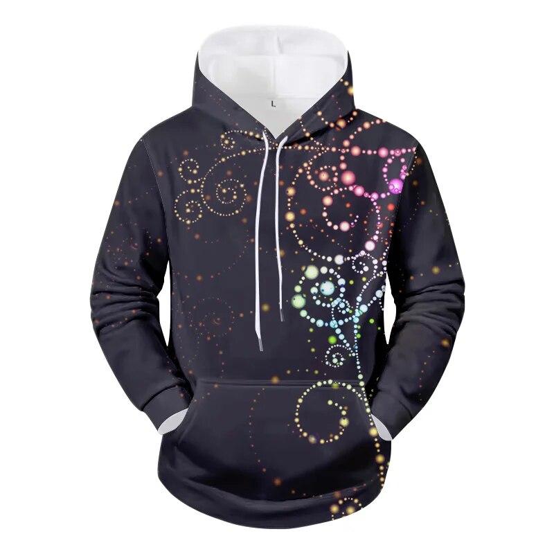 Осенняя новая мужская толстовка с длинными рукавами, простая модная толстовка с 3d принтом в европейском и американском стиле, свободный размер S-5XL, топ