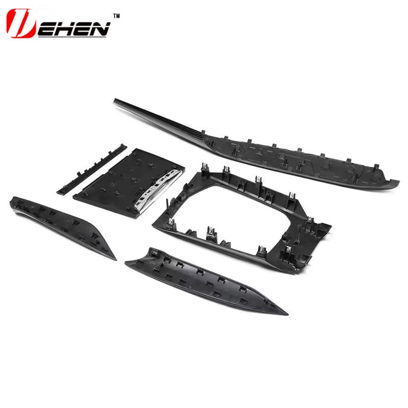 Центральная консоль из углеродного волокна для BMW M2 G87, M3 G80, M4 G82 20-26 годов, обновление интерьера