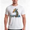 Namibia Africa Tshirt Summer Casual Cotton Tee Oversized Streetwear Tops Vintage Graphic Print Loose Fit Short Sleeve