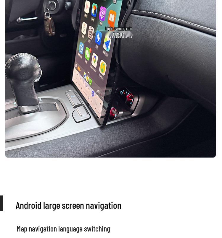 Chevrolet Camaro Central Control Android Navigation with CarPlay