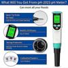 Digital pH Meter with Automatic Temperature Compensation for Accurate Water and Food Testing and Laboratory Use