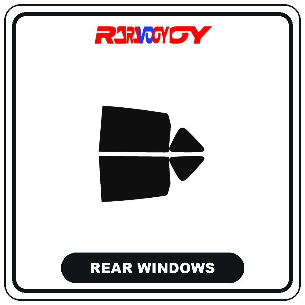 For Nissan Versa Note Base 2014- RAVOOY Pre-Cut Window Tint Film Vehicle-Specific Full Kit Front/Rear Windows Precision-Cut