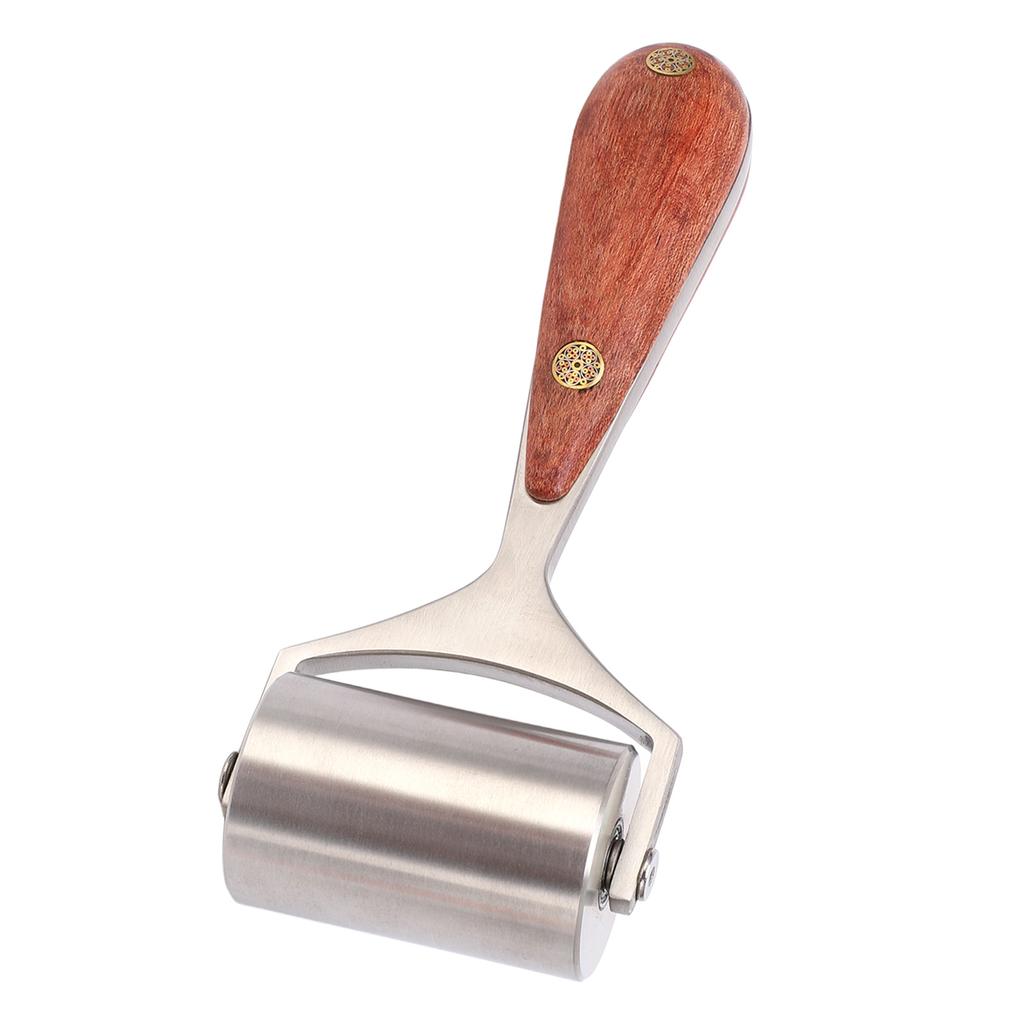 Leather Roller Wear Resistance High Hardness Leather Press Edge Roller DIY Leather Tools with Log