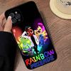 Cartoon R-Rainbow Friends For IPhone 17 16 15 14 13 12 Mini 11 Pro Max Plus Soft Silicone Phone Cover