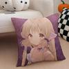 CChobits Cushion Cover Throw Pillow Cover Hidden Button Durable Polyester Chair Cushion