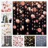 4M Snowflake Star Shape Christmas Paper Decoration for Home Noel Navidad Tree Ornaments Xmas New Year Party Decor