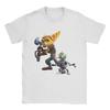 Мужская Женская Футболка Ratchet And Clank 100% Хлопок С Принтом Футболки Одежда Наряды