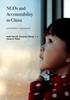 Книга NGOs and Accountability In China : Child Welfare Organisations