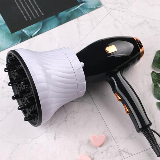 Yousheng Универсальный диффузор для волос, фен-диффузор, насадка для женщин, длинные густые вьющиеся волнистые волосы, объемный фен, диффузор, сменная насадка