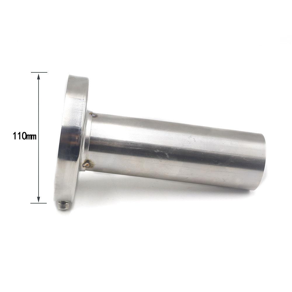Universal unadjustable 85mm 3.5" /98mm 4'' /110mm 4.5'' Car Stainless Chrome Exhaust Muffler