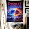 Rocket League Wall Tapestry Aesthetic Wall Hanging Printed Fabric Blanket Decorative Tapestries for Bedroom Living Room Home Decor
