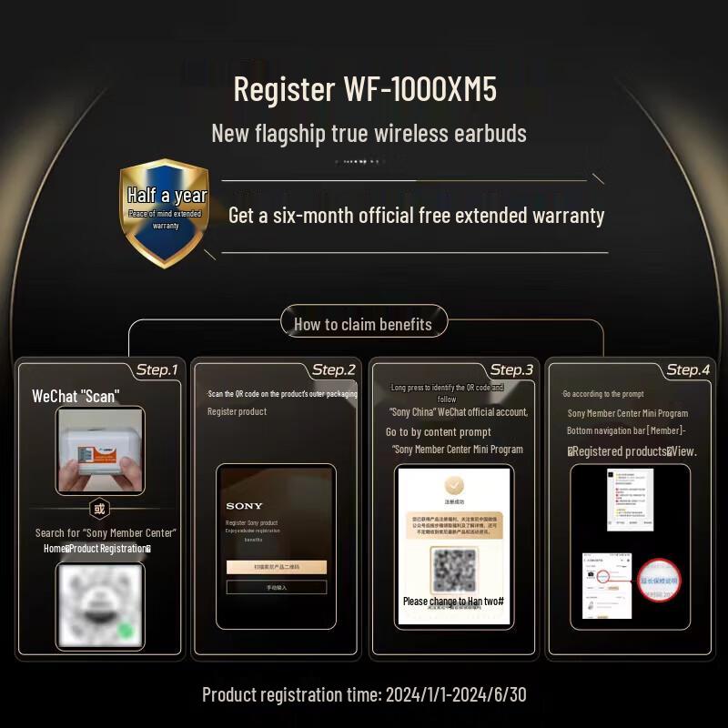 Sony WF-1000XM5 Полностью беспроводные наушники с шумоподавлением