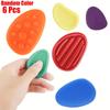 6 шт. Игрушки для игрушек Fidget Toys для взрослых, сенсорные силиконовые камни, текстурированные для детей с аутизмом, успокаивающие игрушки для снятия стресса