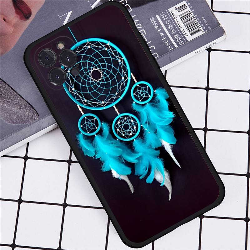 Чехол для телефона 'Ловец снов' для iPhone 14 11 12 13 Mini Pro Max 8 7 6 6S Plus X SE 2020 XR XS Funda Case