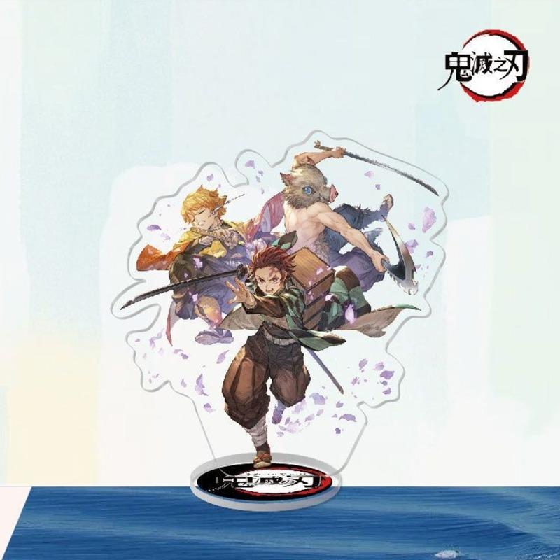 Anime related product Demon Slayer acrylic stand, Agatsuma Zenitsu butterfly, Nakano desktop decoration piece, decorative item