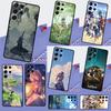 Чехол для телефона Genshin Impact (Аниме Игра) для Samsung Galaxy S25 Ultra S9 S10 S20 S21 S22 S23 Ultra Plus S24 FE Задняя крышка