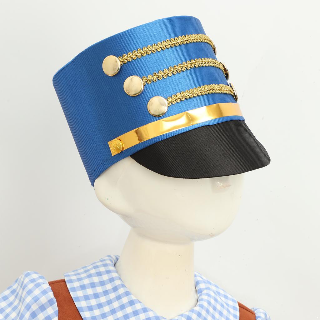 Военная королевская солдатская кепка, головные уборы главного тамбурмажора, головные уборы марширующего оркестра, аксессуары для костюмов для выступлений на Хэллоуин, шляпа-щелкунчик