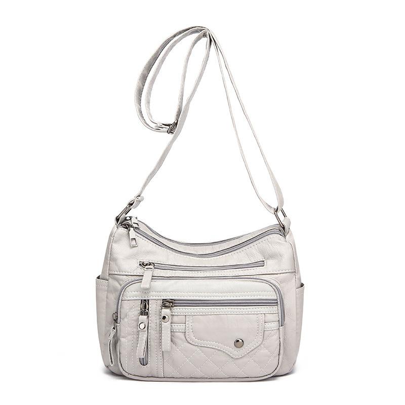 Women Bag New Fashion Large Capacity Shoulder Bag Euro-American Versatile Crossbody Bag Multi-Pocket Mom Bag