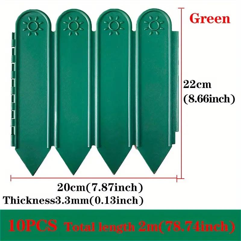 Маленький забор, забор, пластиковый цветочный сад, садовое украшение, ограждение двора, почва, открытый огород, клумба pa