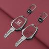 ABO2  Car Key Case Cover Holder Shell Keyring Auto Styling Accessories For HONDA Accord CRV Pilot Civic 2003 2007 2008 2009 2010 2011