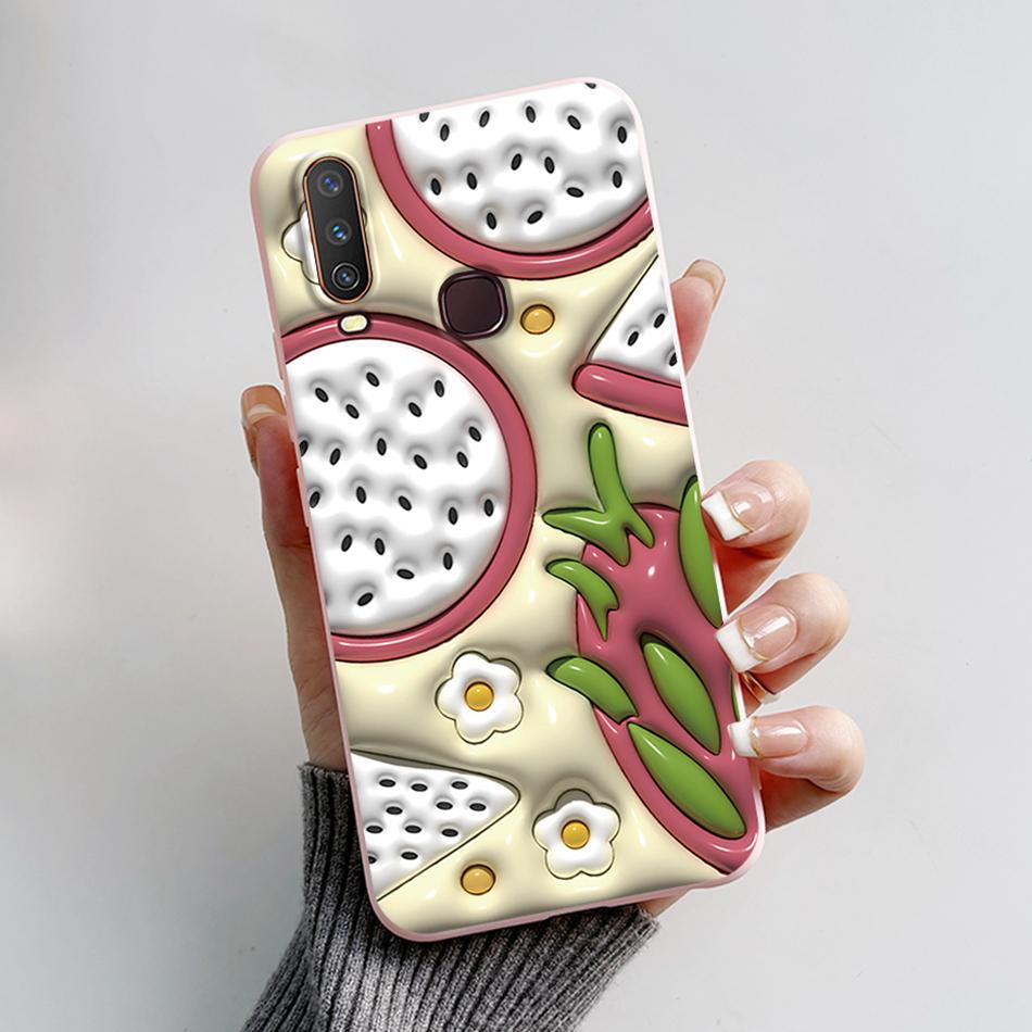 For Vivo Y12 Case 1904 1940 Cartoon Bear Frog Cover For Vivo Y15 Y17 1902 1901 Soft Silicone Phone Case For Vivo Y17 Y12 Bumper