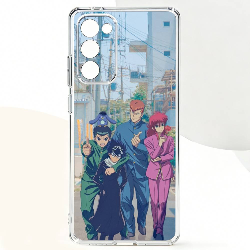 Чехол для телефона Аниме Y-Yu Yu H-Hakusho-O для Samsung Galaxy A,71,70,52,51,40,31,50,50S,30S,21S,12,10,Note20ultra Прозрачная крышка