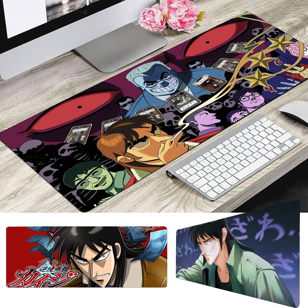 Игровой коврик для мыши K-Kaiji, противоскользящий, подходит для офисных компьютеров, ноутбуков, игрового стола для киберспорта, XXL, для клавиатуры