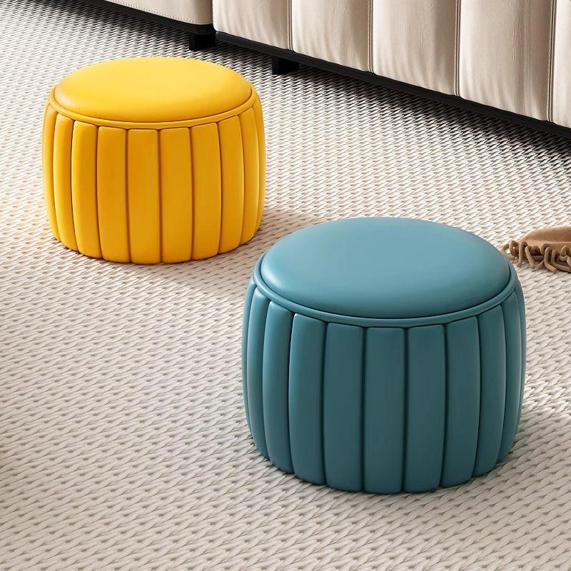 Маленькие табуретки, бытовые низкие табуреты, круглые табуреты, табуреты для обуви, скамейки, гостиные, журнальные столики, диваны из массива дерева, табуреты из прочной кожи.