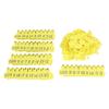 100PCS Livestock Ear Tag Thickened Plastic Convenient Identification Cattle Numbered Ear Label for