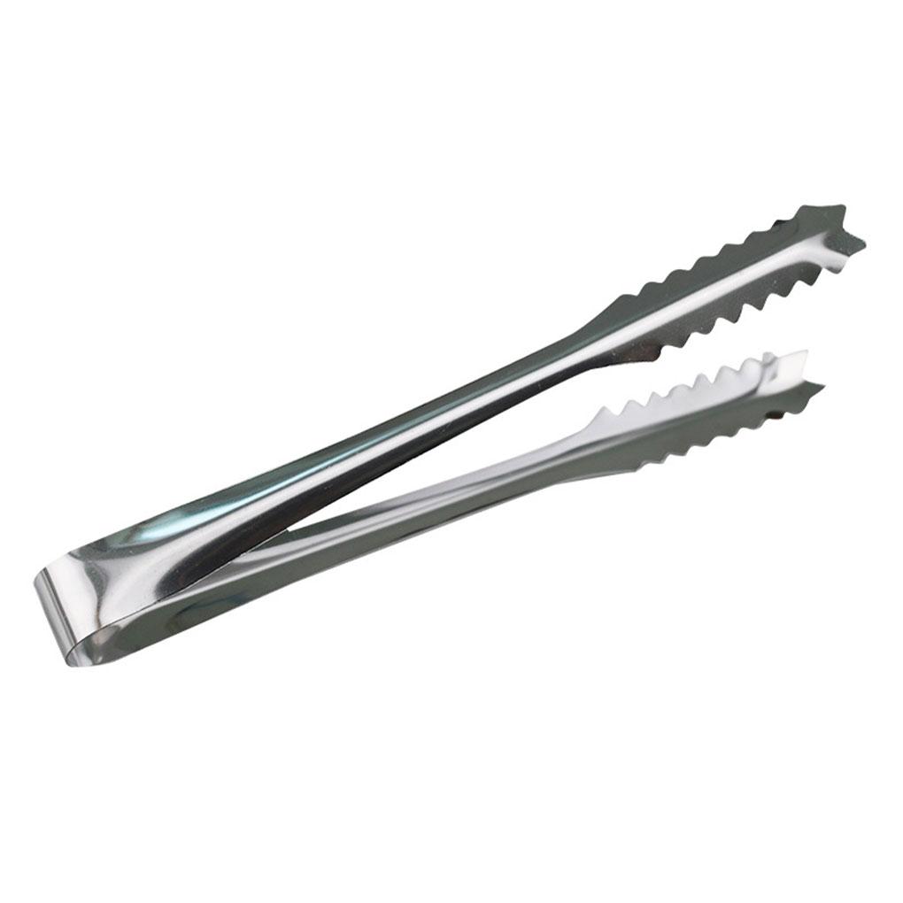 Щипцы из нержавеющей стали для кубиков мяса, зажим для гриля, салатный хлеб, кубики льда, гриль для домашнего использования, кухонная утварь для приготовления пищи, инструменты для бара отеля