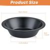 6Pcs Mini Pie Pans 5 Inch Reusable Small Pie Pans Carbon Steel Pizza Plate Round Bread Meat Pie Tins Baking Tray Kitchen Tools