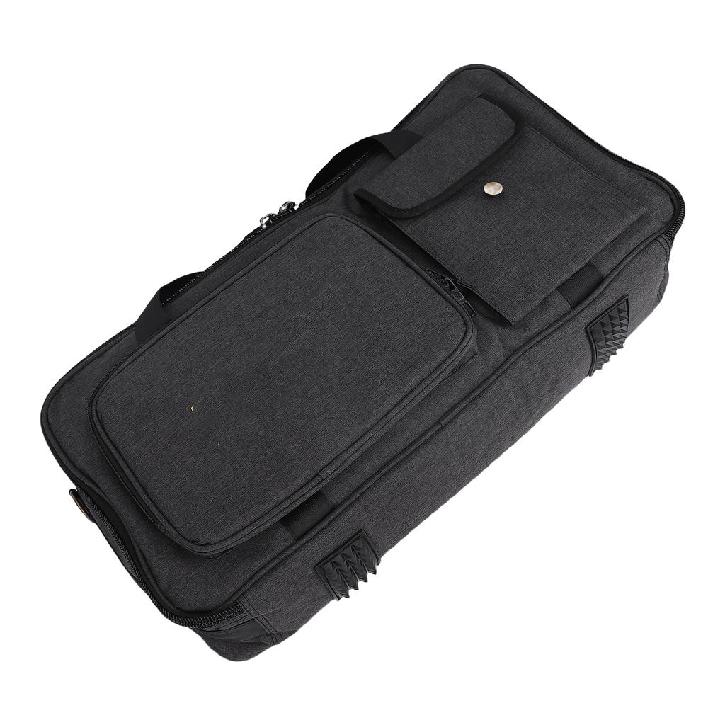 Effects Pedal Carrying Bag Cationic Water Proof Fabric 10mm Padding Guitar Multi Effects Pedal Carry Bag