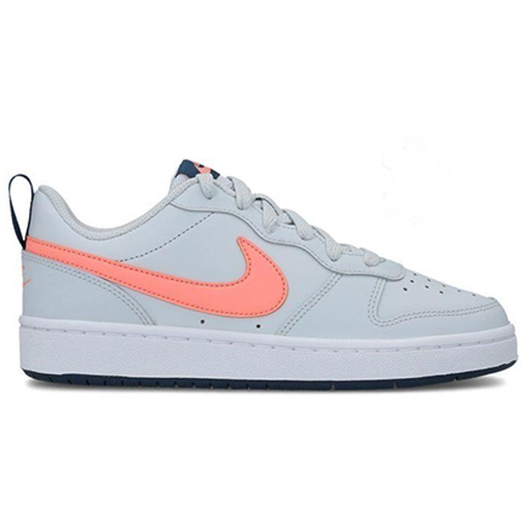 Nike Court Borough Low 2 'Grey Pink' GS BQ5448-009
