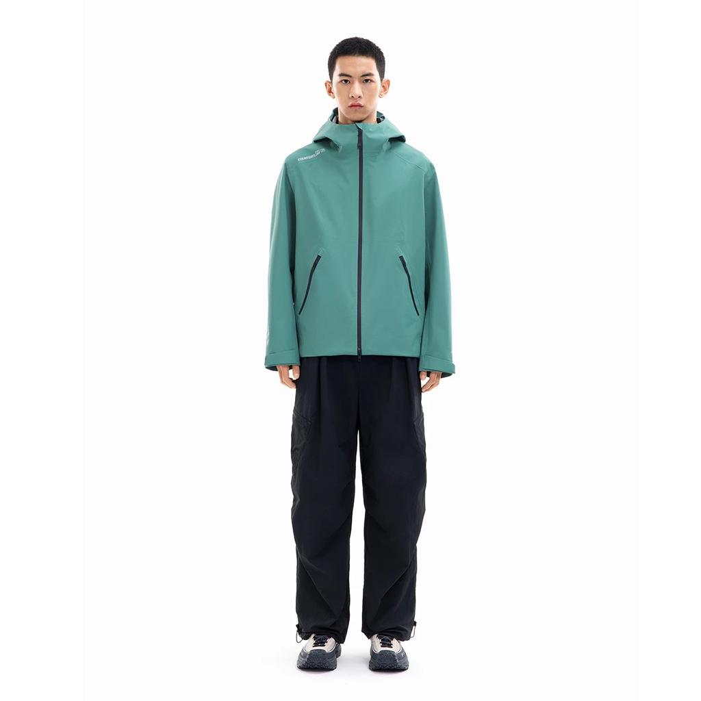 Li Ning Outdoor CF Водонепроницаемая ветровка Унисекс Куртки Чернильно-зеленый AEMW003-2