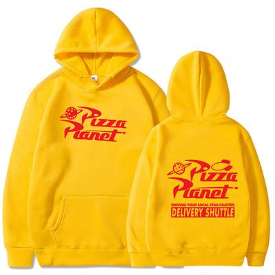 Pizza Planet обслуживает ваш местный Star Cluster Hoodies Unisexs Толстовка с капюшоном Casual Regular Fit Unisex Pullovers Fleece Hoodie