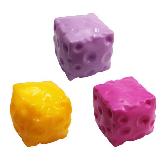 Гигантская сырная пищалка Yousheng, Сенсорная игрушка-сырный кубик для снятия тревоги, Мягкий эластичный сырный блок, сжимаемая игрушка, Инструмент для расслабления дома и в офисе