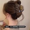 Зажим для волос с темпераментом, женский, зажим для затылка